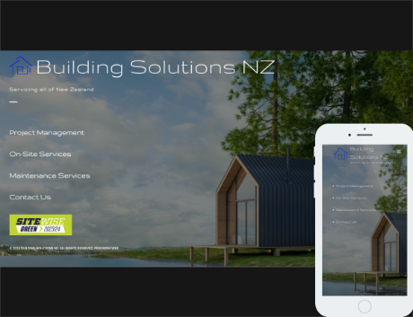 Affordable NZ Webdesign Peregrine Web - Recent Works - Building Solutions NZ